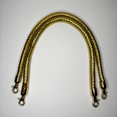 Yengeç Başlıklı Örme Fitil Sap Altın