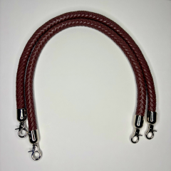 Yengeç Başlıklı Örme Fitil Sap Kahverengi