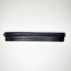 Yaylı Derili Çanta Bursu Siyah