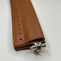 Yaylı Derili Çanta Bursu Taba