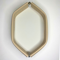 Yaylı Derili Çanta Bursu Krem